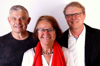 Unsere KandidatInnen: Rölli, Pfau, Burth