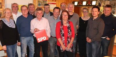 KandidatInnen auf der SPD-Liste für den Gemeinderat Wangen 2019 / © sz j.p.Steppat